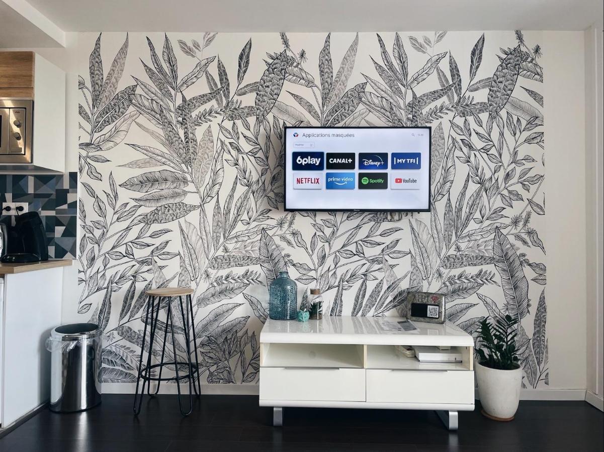 New: Appartement Tout Confort + Parking Gratuit أميا المظهر الخارجي الصورة
