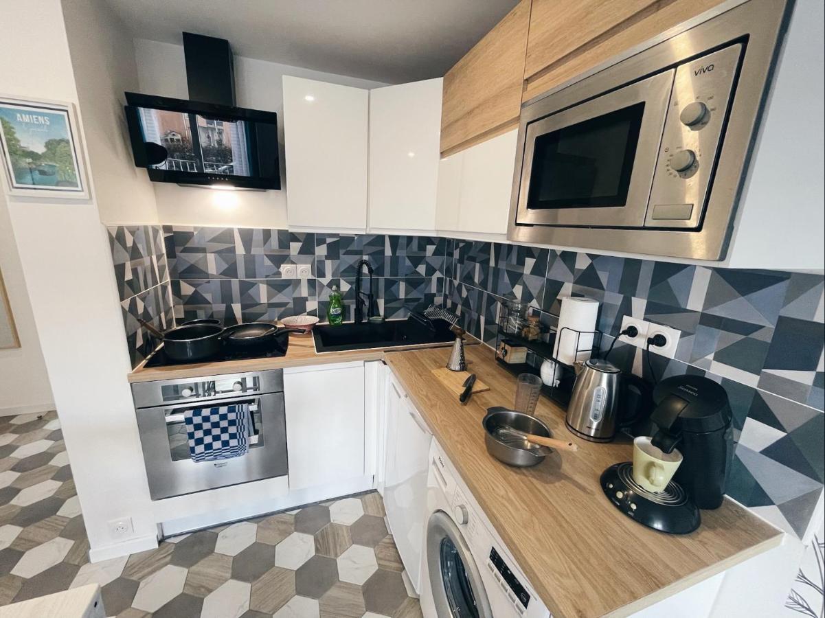New: Appartement Tout Confort + Parking Gratuit أميا المظهر الخارجي الصورة