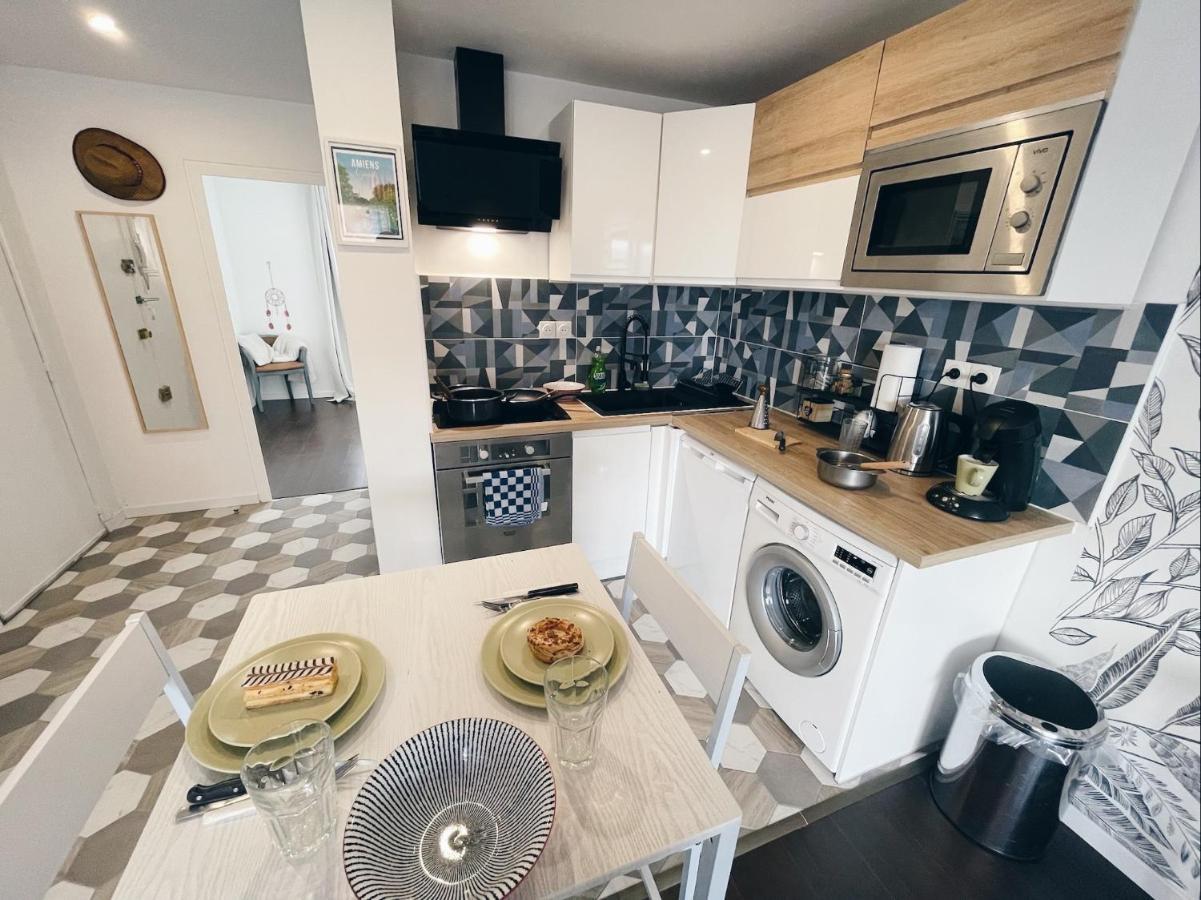 New: Appartement Tout Confort + Parking Gratuit أميا المظهر الخارجي الصورة